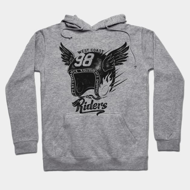 Riders Hoodie by QUENSLEY SHOP